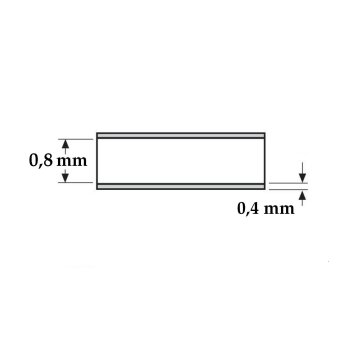0,8mm Isolierschlauch PVC 5 10 25m Kabel Schlauch Schutzschlauch DIN Bougierrohr