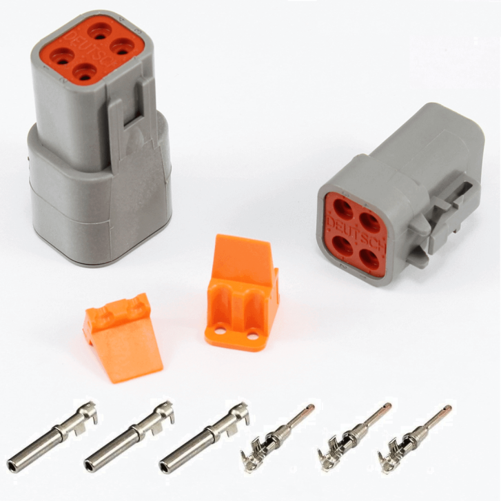 DTP Deutsch 4,0 - 6,0 mm² Kfz Stecker 4 Polig