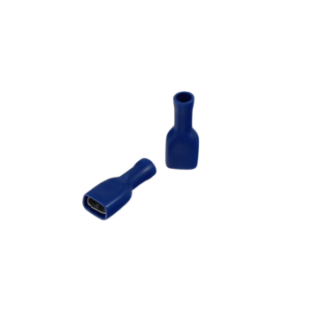 PVC Flachsteckhülse 1,5 - 2,5 mm² Blau 4,8 x...