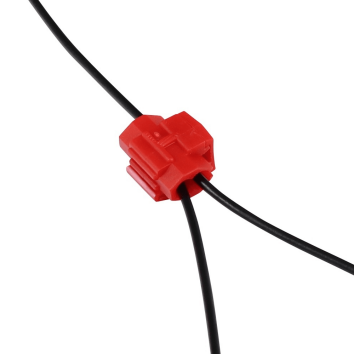Abzweigverbinder für Kabel 0,25 - 1,5 mm² Stromdiebe Rot 100 Stück