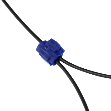 Abzweigverbinder für Kabel 1,0 - 2,5 mm² Stromdiebe Blau 100 Stück