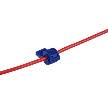 Abzweigverbinder 1,0 - 2,5 mm² T-Form Blau 100...