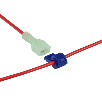 Abzweigverbinder 1,0 - 2,5 mm² T-Form Blau 100 Stück