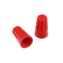 25 Stück Schraub - PVC Endverbinder 0,5 - 6,0 mm² Rot