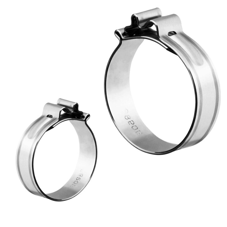 NORMACLAMP® COBRA W4 Einteilige Schlauchschelle 8 mm / Ø 24,5 - 26 mm 10 Stück